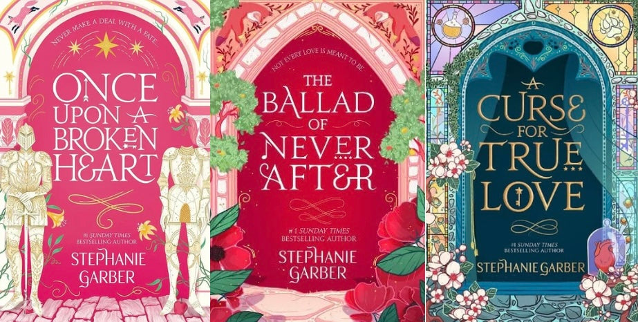 Once upon a broken heart series colored cover
