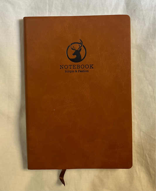 Brown notebook